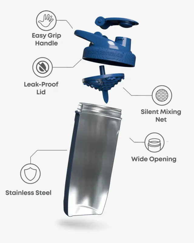 Smartshake Stainless Steel Tasmanian Devil - 900ml